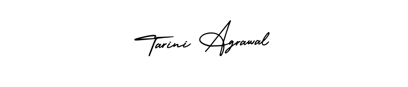 AmerikaSignatureDemo-Regular is a professional signature style that is perfect for those who want to add a touch of class to their signature. It is also a great choice for those who want to make their signature more unique. Get Tarini Agrawal name to fancy signature for free. Tarini Agrawal signature style 3 images and pictures png