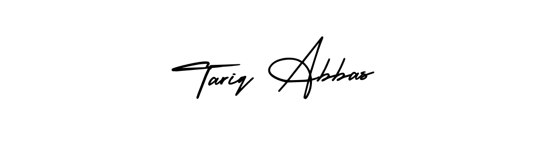 How to make Tariq Abbas signature? AmerikaSignatureDemo-Regular is a professional autograph style. Create handwritten signature for Tariq Abbas name. Tariq Abbas signature style 3 images and pictures png