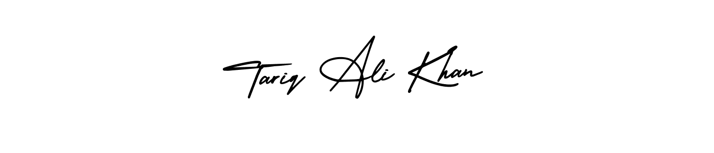 It looks lik you need a new signature style for name Tariq Ali Khan. Design unique handwritten (AmerikaSignatureDemo-Regular) signature with our free signature maker in just a few clicks. Tariq Ali Khan signature style 3 images and pictures png