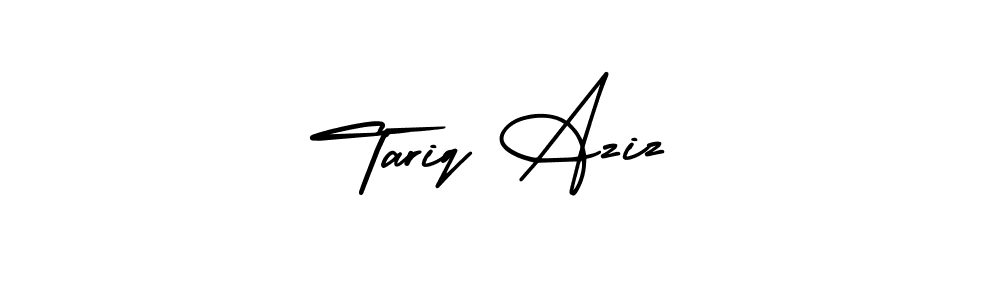 Here are the top 10 professional signature styles for the name Tariq Aziz. These are the best autograph styles you can use for your name. Tariq Aziz signature style 3 images and pictures png