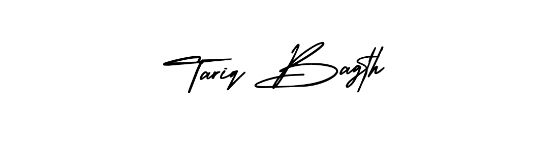 It looks lik you need a new signature style for name Tariq Bagth. Design unique handwritten (AmerikaSignatureDemo-Regular) signature with our free signature maker in just a few clicks. Tariq Bagth signature style 3 images and pictures png