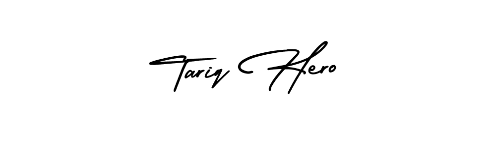 if you are searching for the best signature style for your name Tariq Hero. so please give up your signature search. here we have designed multiple signature styles  using AmerikaSignatureDemo-Regular. Tariq Hero signature style 3 images and pictures png
