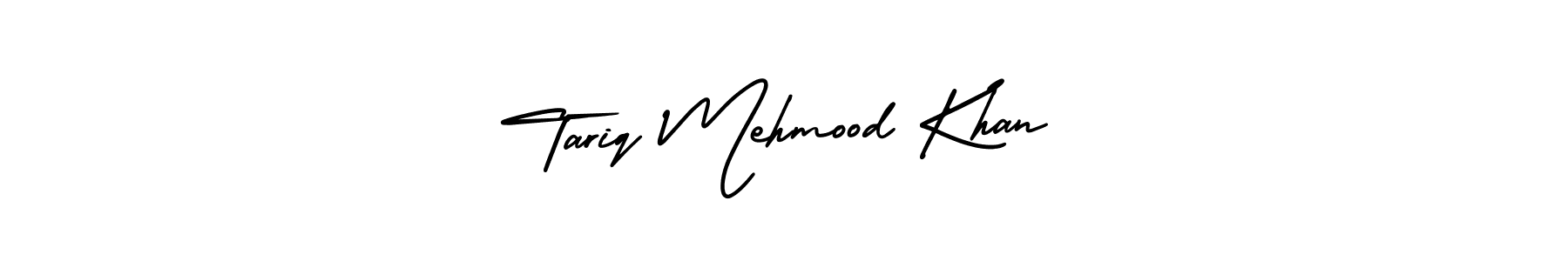 Similarly AmerikaSignatureDemo-Regular is the best handwritten signature design. Signature creator online .You can use it as an online autograph creator for name Tariq Mehmood Khan. Tariq Mehmood Khan signature style 3 images and pictures png