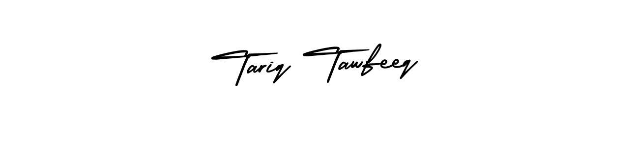 Check out images of Autograph of Tariq Tawfeeq name. Actor Tariq Tawfeeq Signature Style. AmerikaSignatureDemo-Regular is a professional sign style online. Tariq Tawfeeq signature style 3 images and pictures png