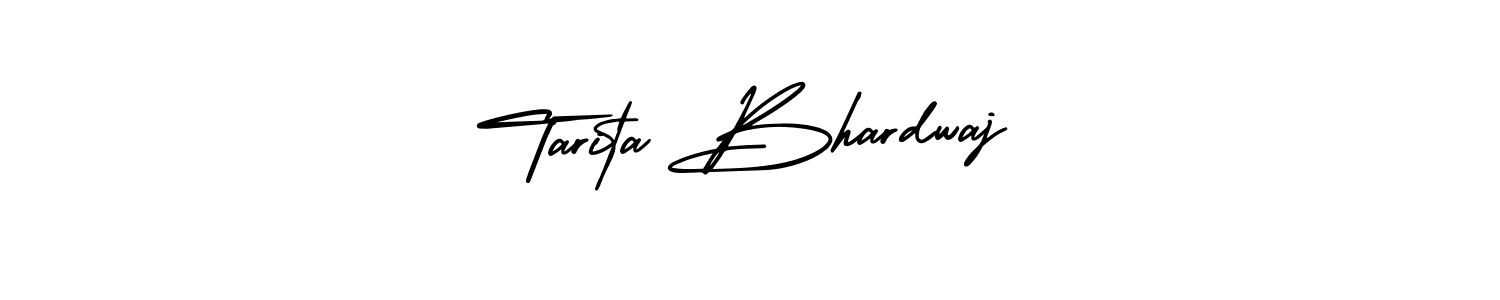 Design your own signature with our free online signature maker. With this signature software, you can create a handwritten (AmerikaSignatureDemo-Regular) signature for name Tarita Bhardwaj. Tarita Bhardwaj signature style 3 images and pictures png