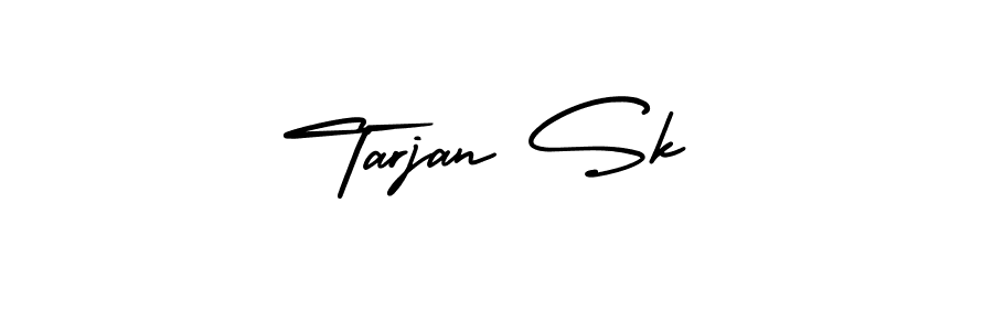 The best way (AmerikaSignatureDemo-Regular) to make a short signature is to pick only two or three words in your name. The name Tarjan Sk include a total of six letters. For converting this name. Tarjan Sk signature style 3 images and pictures png