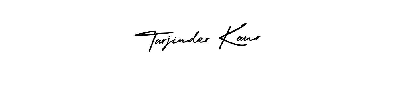 How to make Tarjinder Kaur name signature. Use AmerikaSignatureDemo-Regular style for creating short signs online. This is the latest handwritten sign. Tarjinder Kaur signature style 3 images and pictures png