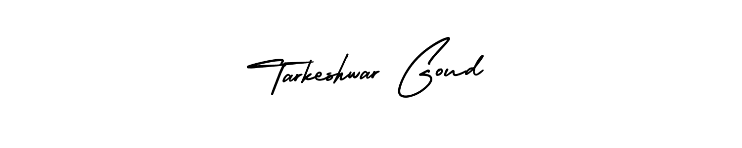 Make a beautiful signature design for name Tarkeshwar Goud. With this signature (AmerikaSignatureDemo-Regular) style, you can create a handwritten signature for free. Tarkeshwar Goud signature style 3 images and pictures png