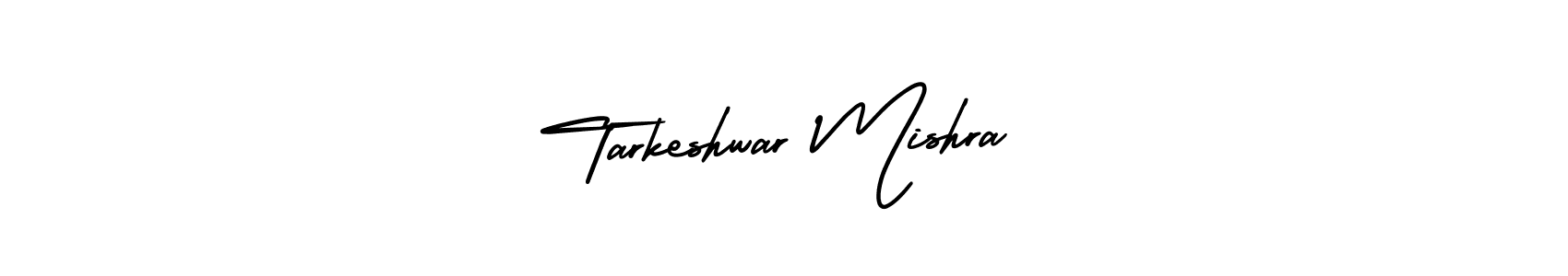 How to make Tarkeshwar Mishra signature? AmerikaSignatureDemo-Regular is a professional autograph style. Create handwritten signature for Tarkeshwar Mishra name. Tarkeshwar Mishra signature style 3 images and pictures png