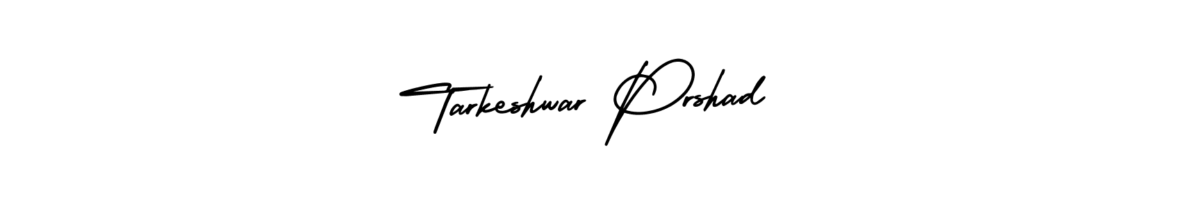 How to make Tarkeshwar Prshad signature? AmerikaSignatureDemo-Regular is a professional autograph style. Create handwritten signature for Tarkeshwar Prshad name. Tarkeshwar Prshad signature style 3 images and pictures png