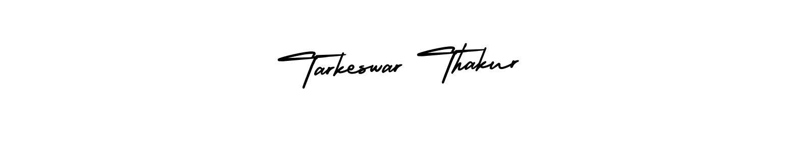 Use a signature maker to create a handwritten signature online. With this signature software, you can design (AmerikaSignatureDemo-Regular) your own signature for name Tarkeswar Thakur. Tarkeswar Thakur signature style 3 images and pictures png