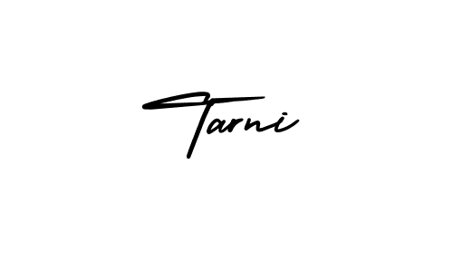 if you are searching for the best signature style for your name Tarni. so please give up your signature search. here we have designed multiple signature styles  using AmerikaSignatureDemo-Regular. Tarni signature style 3 images and pictures png