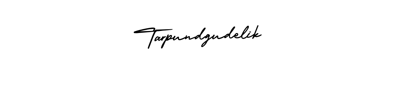 How to make Tarpundgudelik signature? AmerikaSignatureDemo-Regular is a professional autograph style. Create handwritten signature for Tarpundgudelik name. Tarpundgudelik signature style 3 images and pictures png