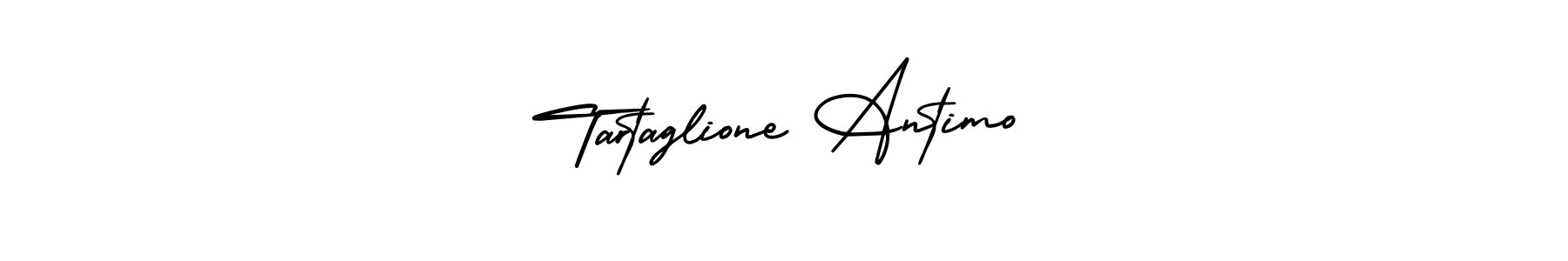 Make a short Tartaglione Antimo signature style. Manage your documents anywhere anytime using AmerikaSignatureDemo-Regular. Create and add eSignatures, submit forms, share and send files easily. Tartaglione Antimo signature style 3 images and pictures png