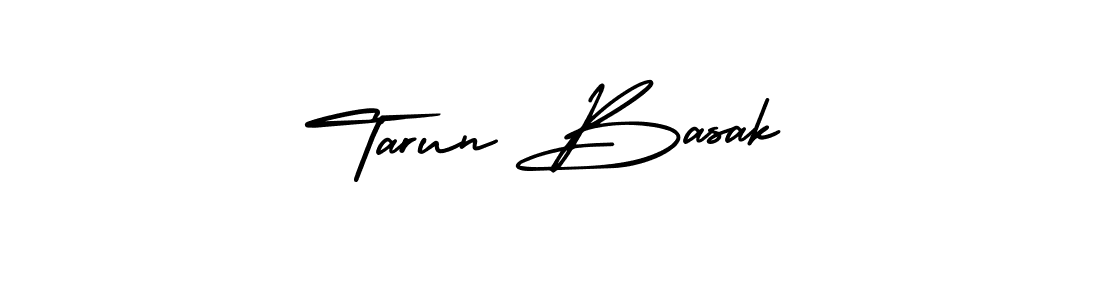 Make a beautiful signature design for name Tarun Basak. With this signature (AmerikaSignatureDemo-Regular) style, you can create a handwritten signature for free. Tarun Basak signature style 3 images and pictures png