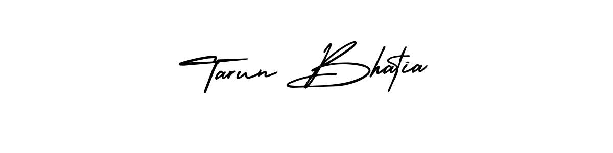 Make a short Tarun Bhatia signature style. Manage your documents anywhere anytime using AmerikaSignatureDemo-Regular. Create and add eSignatures, submit forms, share and send files easily. Tarun Bhatia signature style 3 images and pictures png