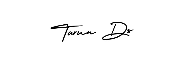 The best way (AmerikaSignatureDemo-Regular) to make a short signature is to pick only two or three words in your name. The name Tarun Ds include a total of six letters. For converting this name. Tarun Ds signature style 3 images and pictures png