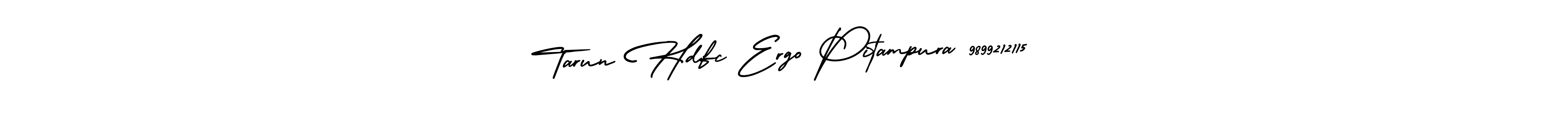 How to make Tarun Hdfc Ergo Pitampura 9899212115 name signature. Use AmerikaSignatureDemo-Regular style for creating short signs online. This is the latest handwritten sign. Tarun Hdfc Ergo Pitampura 9899212115 signature style 3 images and pictures png