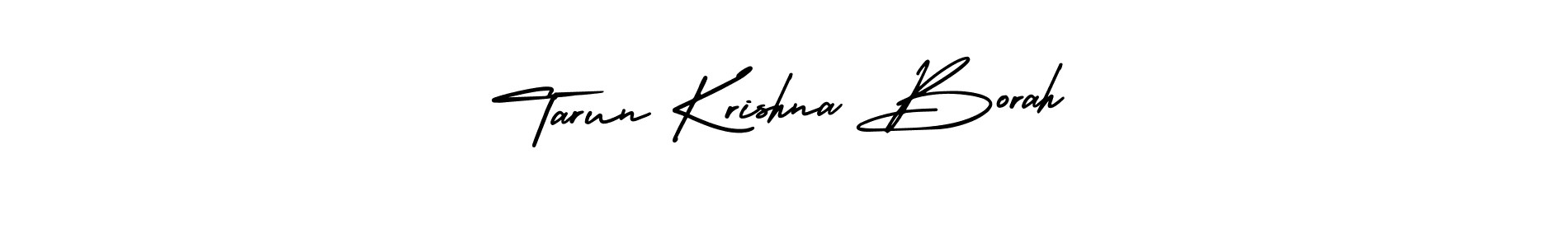 Also You can easily find your signature by using the search form. We will create Tarun Krishna Borah name handwritten signature images for you free of cost using AmerikaSignatureDemo-Regular sign style. Tarun Krishna Borah signature style 3 images and pictures png