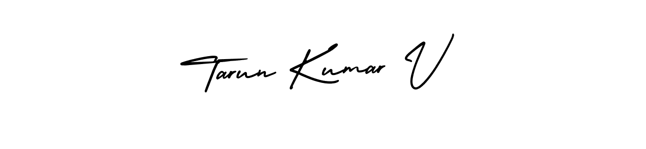 Make a short Tarun Kumar V signature style. Manage your documents anywhere anytime using AmerikaSignatureDemo-Regular. Create and add eSignatures, submit forms, share and send files easily. Tarun Kumar V signature style 3 images and pictures png