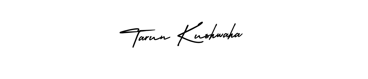 Design your own signature with our free online signature maker. With this signature software, you can create a handwritten (AmerikaSignatureDemo-Regular) signature for name Tarun Kushwaha. Tarun Kushwaha signature style 3 images and pictures png