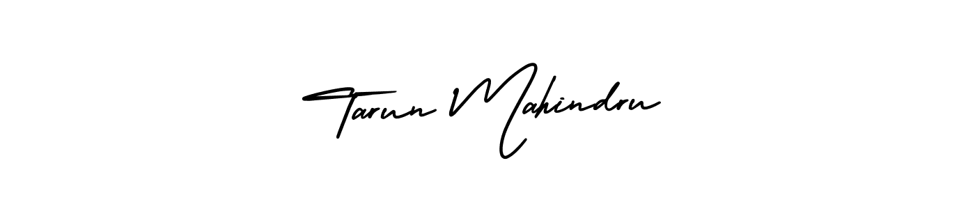 It looks lik you need a new signature style for name Tarun Mahindru. Design unique handwritten (AmerikaSignatureDemo-Regular) signature with our free signature maker in just a few clicks. Tarun Mahindru signature style 3 images and pictures png