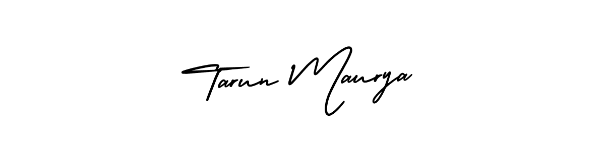 Also You can easily find your signature by using the search form. We will create Tarun Maurya name handwritten signature images for you free of cost using AmerikaSignatureDemo-Regular sign style. Tarun Maurya signature style 3 images and pictures png