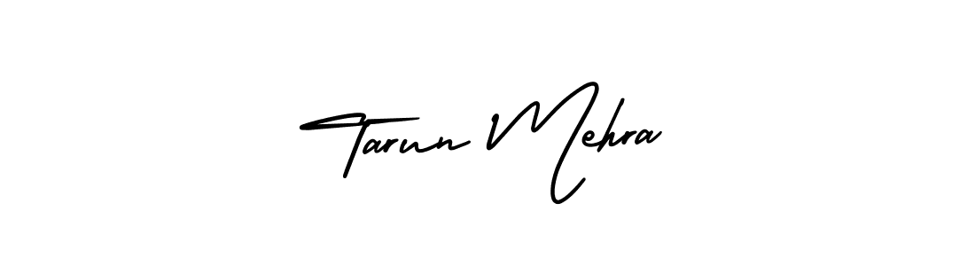 Tarun Mehra stylish signature style. Best Handwritten Sign (AmerikaSignatureDemo-Regular) for my name. Handwritten Signature Collection Ideas for my name Tarun Mehra. Tarun Mehra signature style 3 images and pictures png