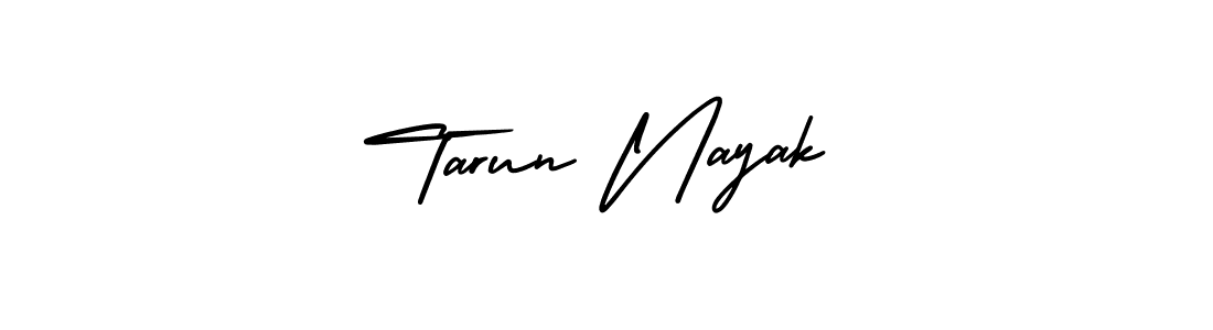 Tarun Nayak stylish signature style. Best Handwritten Sign (AmerikaSignatureDemo-Regular) for my name. Handwritten Signature Collection Ideas for my name Tarun Nayak. Tarun Nayak signature style 3 images and pictures png