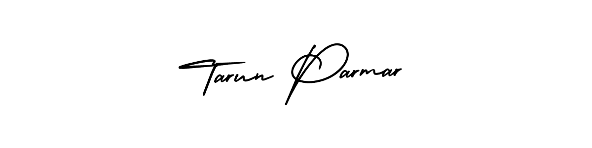 Design your own signature with our free online signature maker. With this signature software, you can create a handwritten (AmerikaSignatureDemo-Regular) signature for name Tarun Parmar. Tarun Parmar signature style 3 images and pictures png