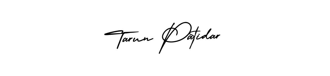 How to Draw Tarun Patidar signature style? AmerikaSignatureDemo-Regular is a latest design signature styles for name Tarun Patidar. Tarun Patidar signature style 3 images and pictures png
