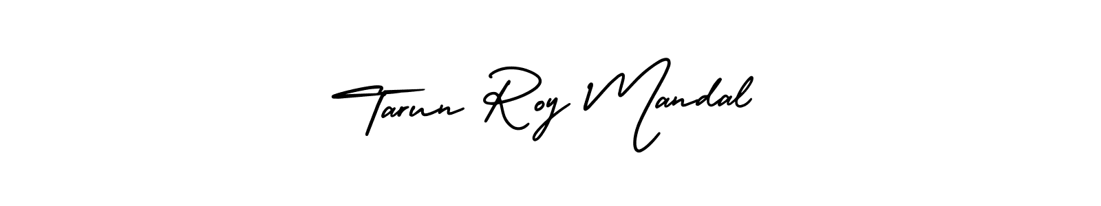 Use a signature maker to create a handwritten signature online. With this signature software, you can design (AmerikaSignatureDemo-Regular) your own signature for name Tarun Roy Mandal. Tarun Roy Mandal signature style 3 images and pictures png