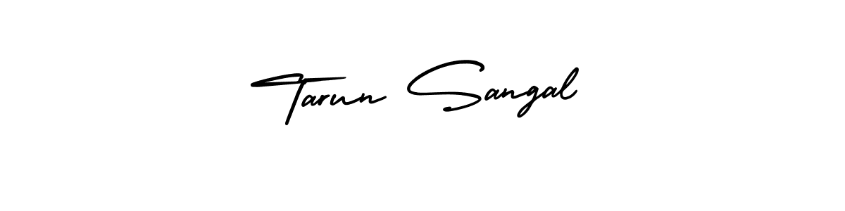 Tarun Sangal stylish signature style. Best Handwritten Sign (AmerikaSignatureDemo-Regular) for my name. Handwritten Signature Collection Ideas for my name Tarun Sangal. Tarun Sangal signature style 3 images and pictures png