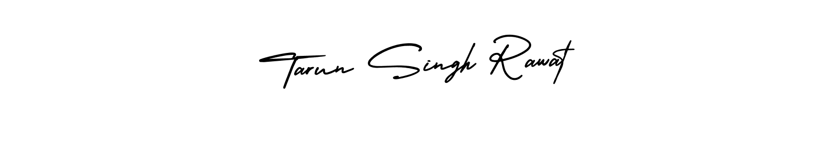 Make a beautiful signature design for name Tarun Singh Rawat. With this signature (AmerikaSignatureDemo-Regular) style, you can create a handwritten signature for free. Tarun Singh Rawat signature style 3 images and pictures png