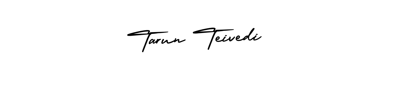 Tarun Teivedi stylish signature style. Best Handwritten Sign (AmerikaSignatureDemo-Regular) for my name. Handwritten Signature Collection Ideas for my name Tarun Teivedi. Tarun Teivedi signature style 3 images and pictures png