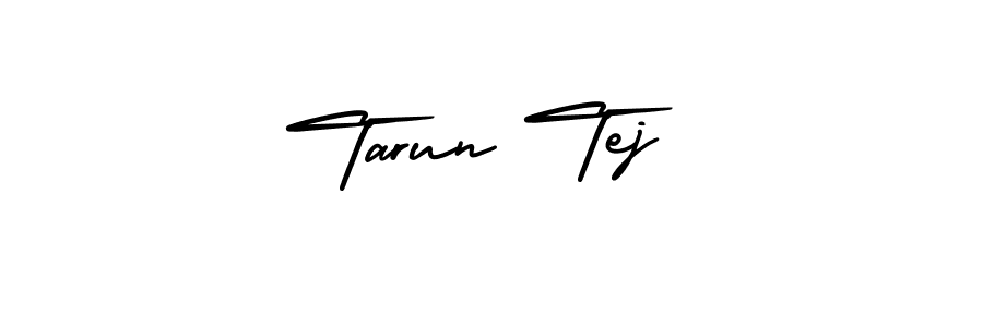 It looks lik you need a new signature style for name Tarun Tej. Design unique handwritten (AmerikaSignatureDemo-Regular) signature with our free signature maker in just a few clicks. Tarun Tej signature style 3 images and pictures png