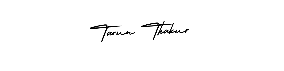 Make a short Tarun Thakur signature style. Manage your documents anywhere anytime using AmerikaSignatureDemo-Regular. Create and add eSignatures, submit forms, share and send files easily. Tarun Thakur signature style 3 images and pictures png