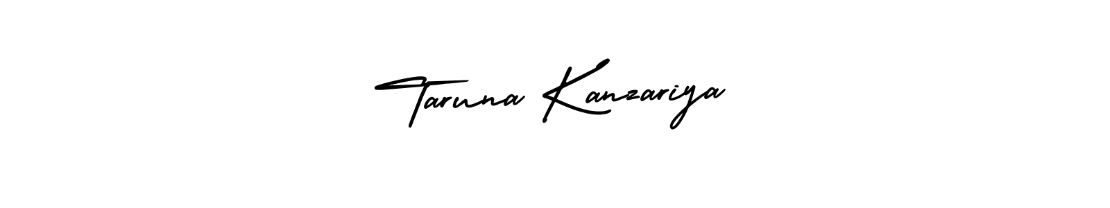 Best and Professional Signature Style for Taruna Kanzariya. AmerikaSignatureDemo-Regular Best Signature Style Collection. Taruna Kanzariya signature style 3 images and pictures png