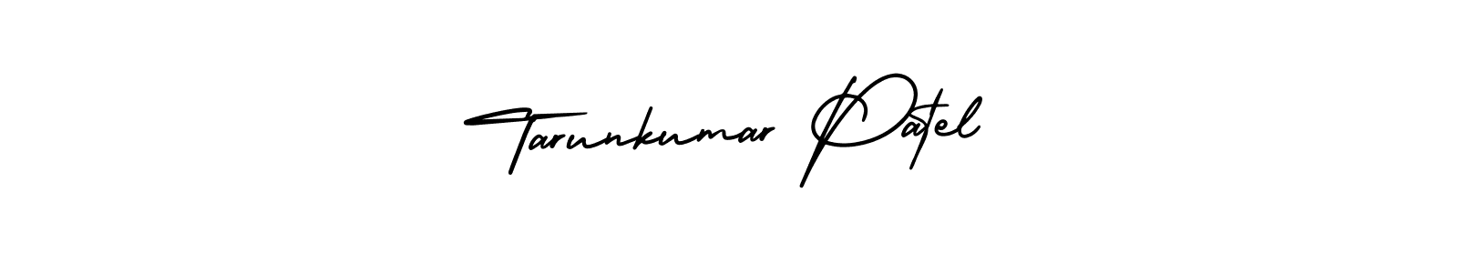 It looks lik you need a new signature style for name Tarunkumar Patel. Design unique handwritten (AmerikaSignatureDemo-Regular) signature with our free signature maker in just a few clicks. Tarunkumar Patel signature style 3 images and pictures png
