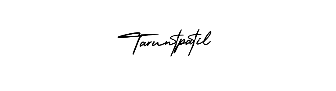 AmerikaSignatureDemo-Regular is a professional signature style that is perfect for those who want to add a touch of class to their signature. It is also a great choice for those who want to make their signature more unique. Get Taruntpatil name to fancy signature for free. Taruntpatil signature style 3 images and pictures png