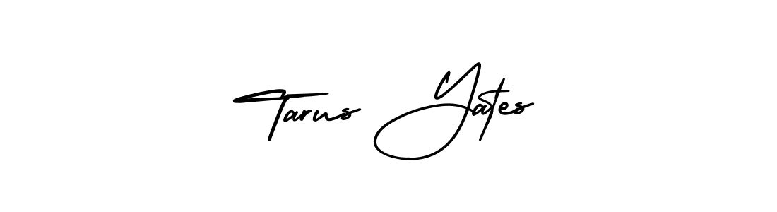 Create a beautiful signature design for name Tarus Yates. With this signature (AmerikaSignatureDemo-Regular) fonts, you can make a handwritten signature for free. Tarus Yates signature style 3 images and pictures png