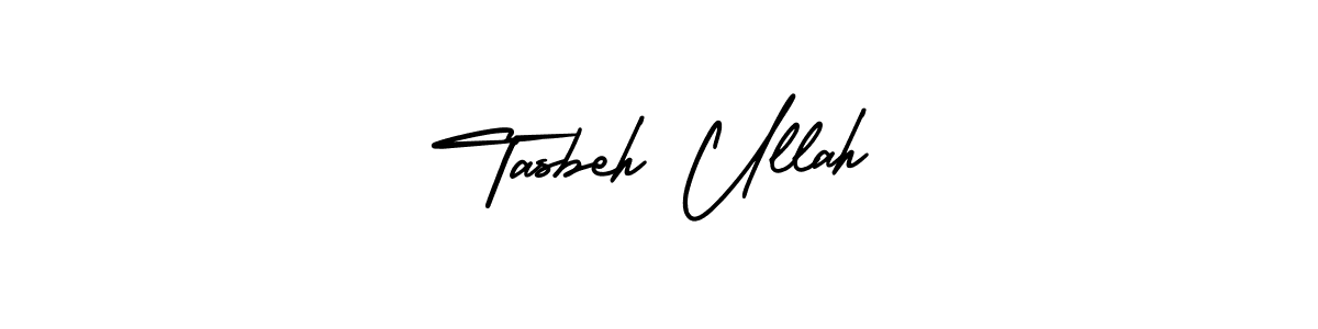 Create a beautiful signature design for name Tasbeh Ullah. With this signature (AmerikaSignatureDemo-Regular) fonts, you can make a handwritten signature for free. Tasbeh Ullah signature style 3 images and pictures png