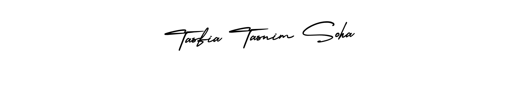 It looks lik you need a new signature style for name Tasfia Tasnim Soha. Design unique handwritten (AmerikaSignatureDemo-Regular) signature with our free signature maker in just a few clicks. Tasfia Tasnim Soha signature style 3 images and pictures png