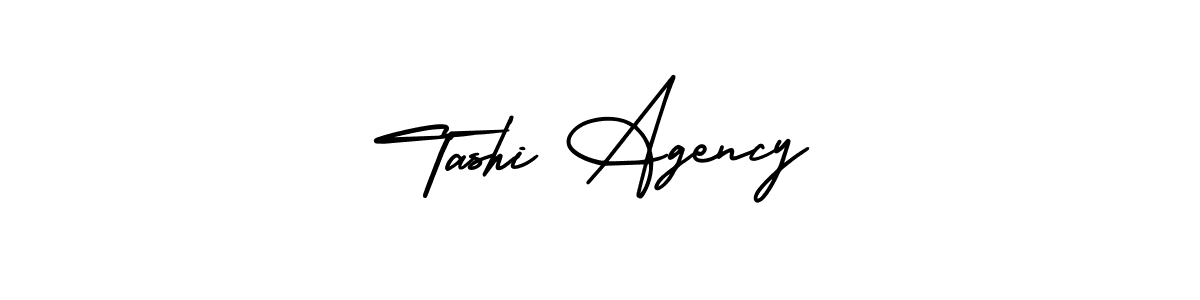 Make a beautiful signature design for name Tashi Agency. Use this online signature maker to create a handwritten signature for free. Tashi Agency signature style 3 images and pictures png