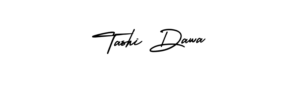 It looks lik you need a new signature style for name Tashi Dawa. Design unique handwritten (AmerikaSignatureDemo-Regular) signature with our free signature maker in just a few clicks. Tashi Dawa signature style 3 images and pictures png