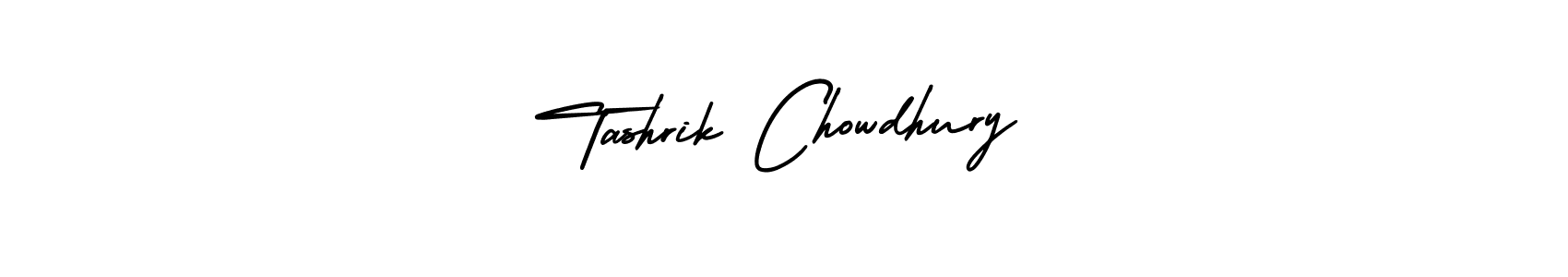 Make a short Tashrik Chowdhury signature style. Manage your documents anywhere anytime using AmerikaSignatureDemo-Regular. Create and add eSignatures, submit forms, share and send files easily. Tashrik Chowdhury signature style 3 images and pictures png
