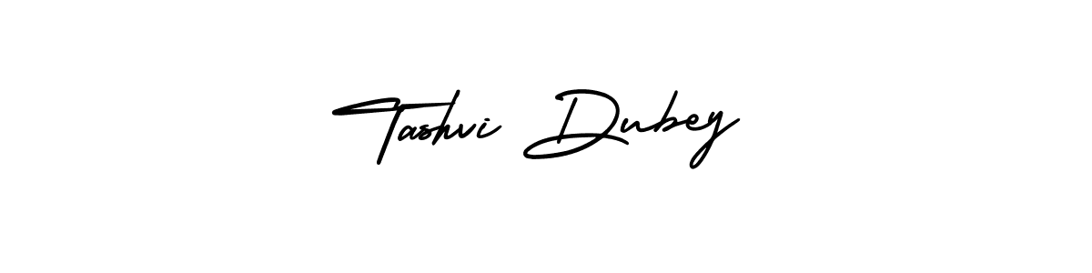 The best way (AmerikaSignatureDemo-Regular) to make a short signature is to pick only two or three words in your name. The name Tashvi Dubey include a total of six letters. For converting this name. Tashvi Dubey signature style 3 images and pictures png