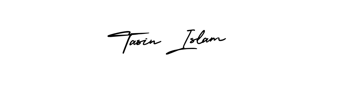 Also You can easily find your signature by using the search form. We will create Tasin Islam name handwritten signature images for you free of cost using AmerikaSignatureDemo-Regular sign style. Tasin Islam signature style 3 images and pictures png