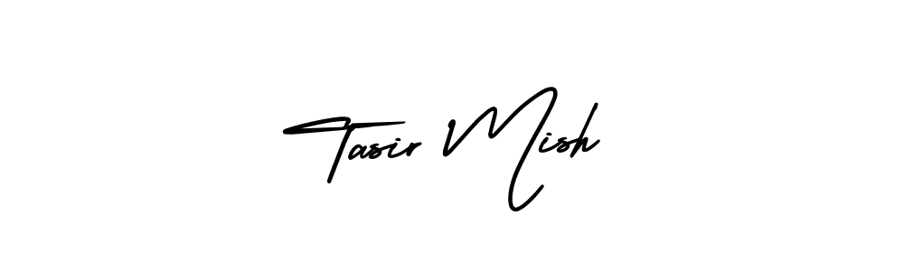 Design your own signature with our free online signature maker. With this signature software, you can create a handwritten (AmerikaSignatureDemo-Regular) signature for name Tasir Mish. Tasir Mish signature style 3 images and pictures png