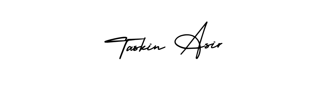 Make a beautiful signature design for name Taskin Asir. Use this online signature maker to create a handwritten signature for free. Taskin Asir signature style 3 images and pictures png